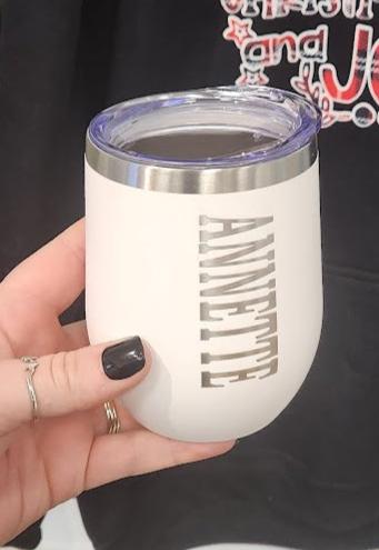 Laser Engraved Stainless Steel Tumblers