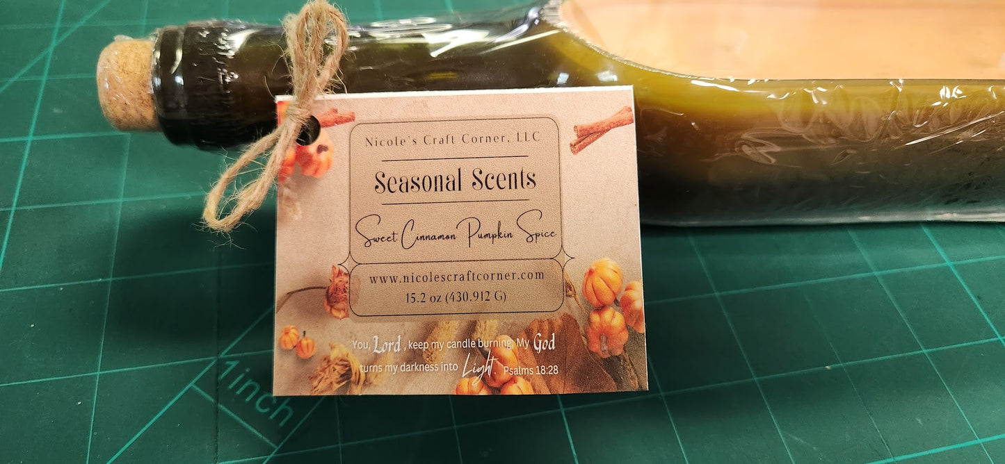 Seasonal Scent Candles and wax melts