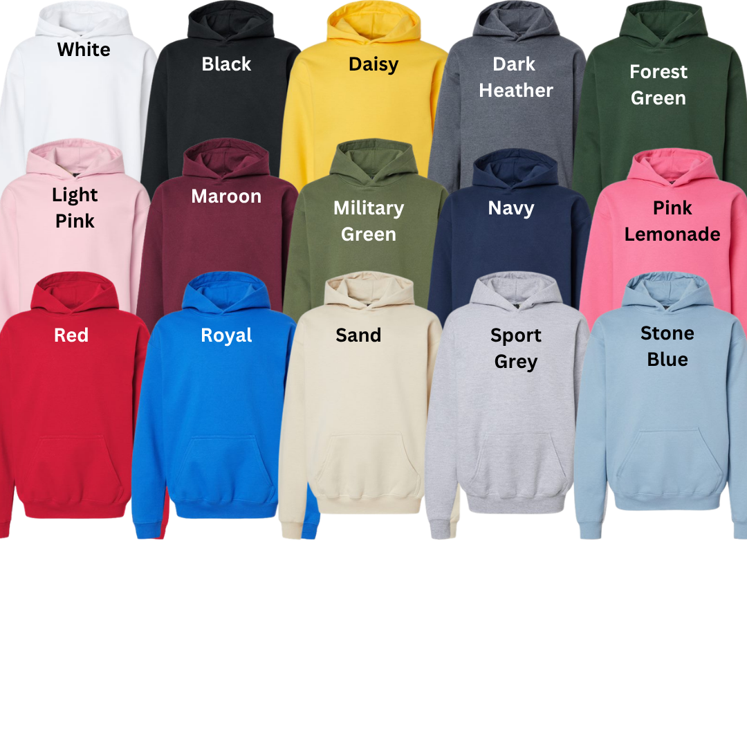 Custom Youth Softstyle Midweight Hoodie
