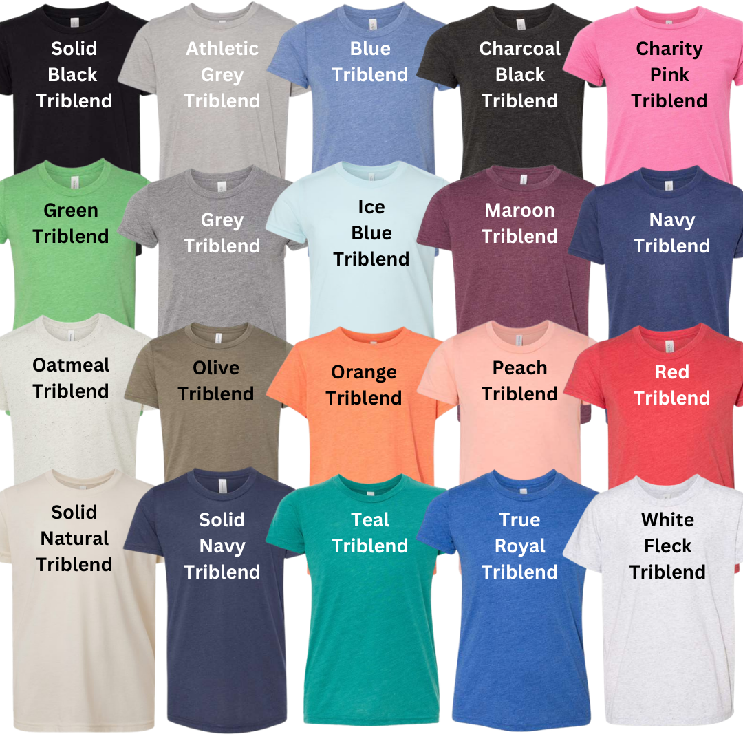 Custom Youth Triblend T-Shirt
