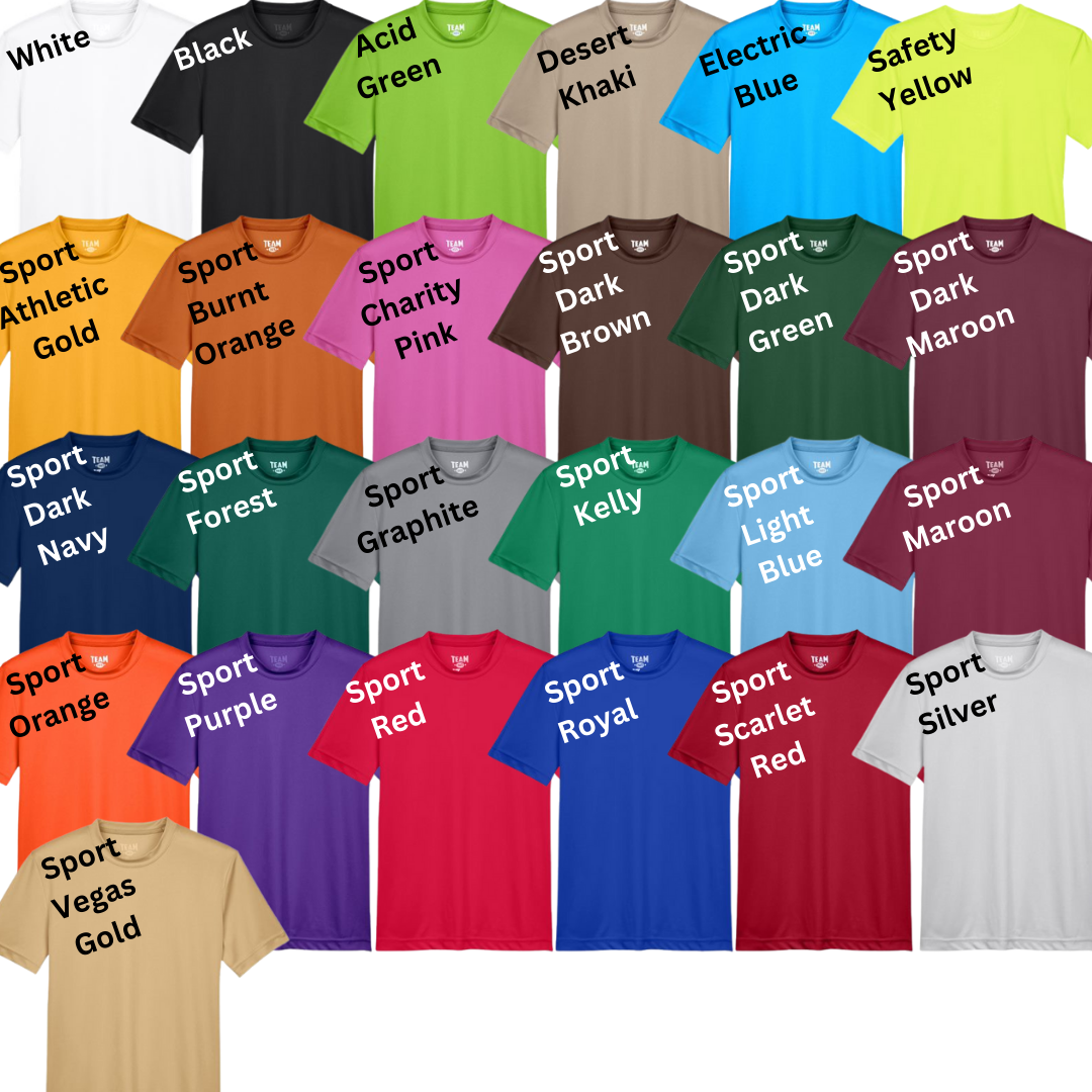 Youth Performance Short Sleeve T-Shirts