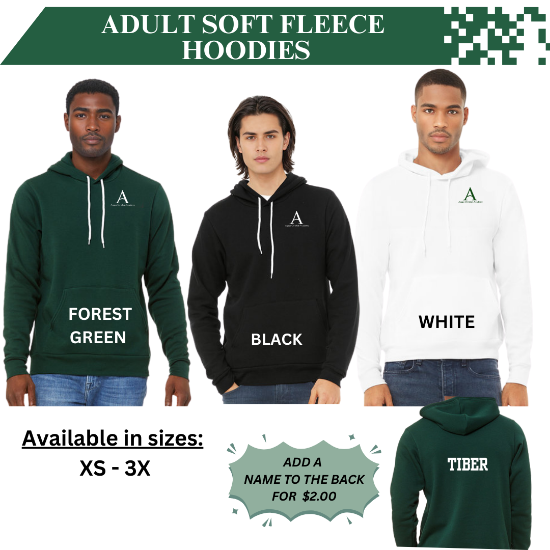 AGAPE ADULT Sponge Fleece Hoodie