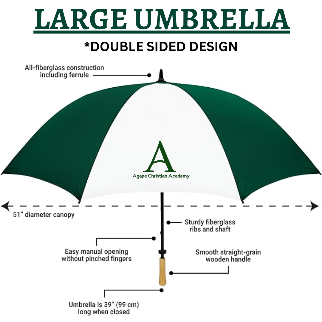 AGAPE Spectator Umbrellas