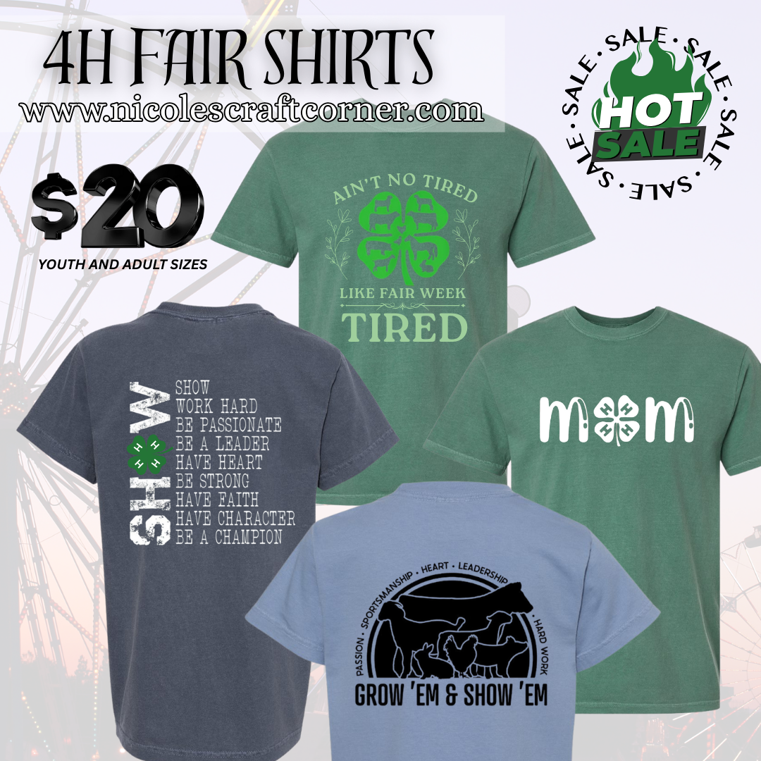 4H COMFORT COLORS FAIR T-SHIRTS