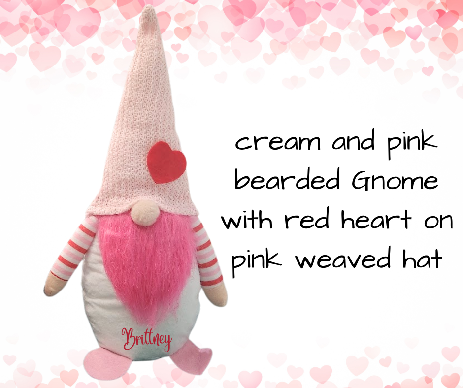Personalized Valentine's Day Gnomies, Personalized Valentines Gnomes, Personalized Gnomes, Custom Valentine's Day Gift