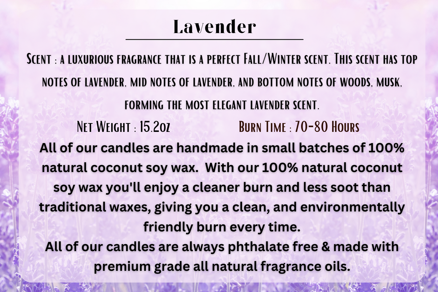 Seasonal Scent Candles and wax melts
