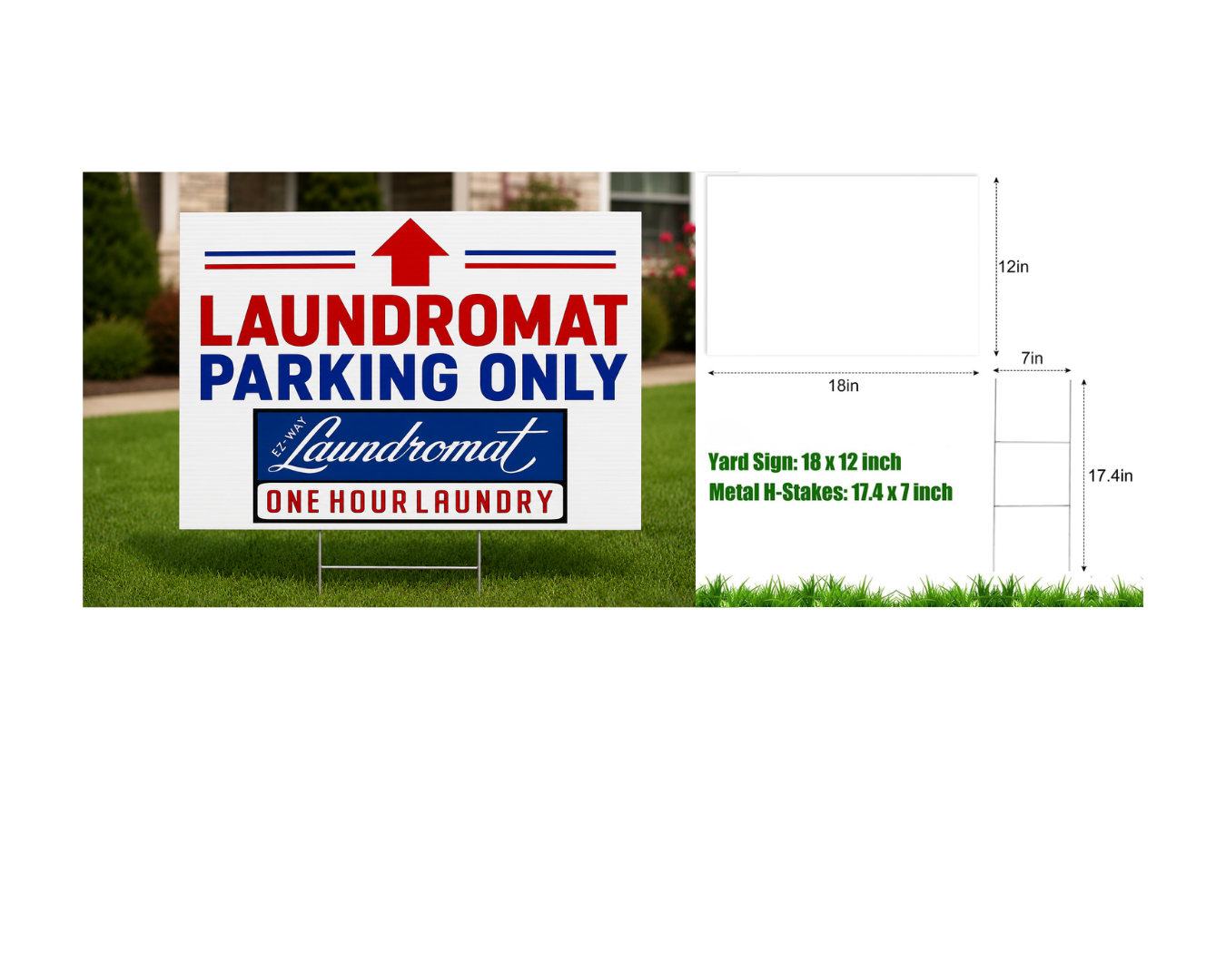 Custom Corrugated Plastic Yard Signs | Business, Event & Personalized Lawn Signs