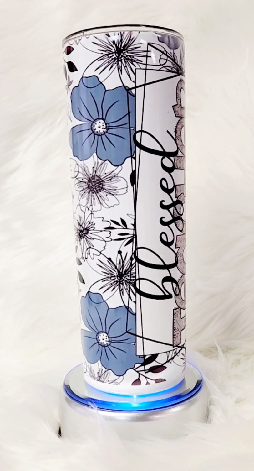 Blessed Teacher Tumbler, 20oz skinny Tumbler