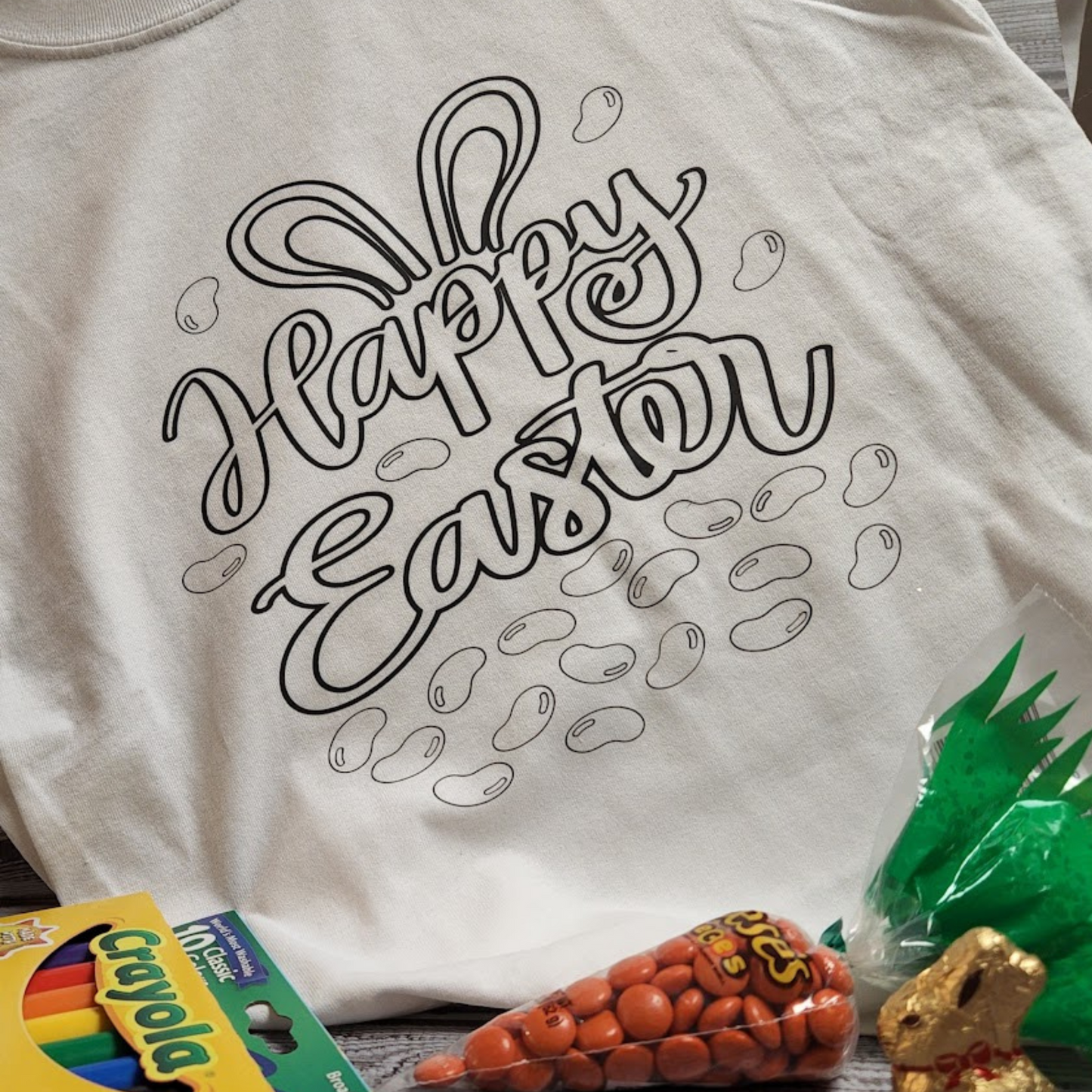 Color, Rinse and Repeat Youth Easter Shirts