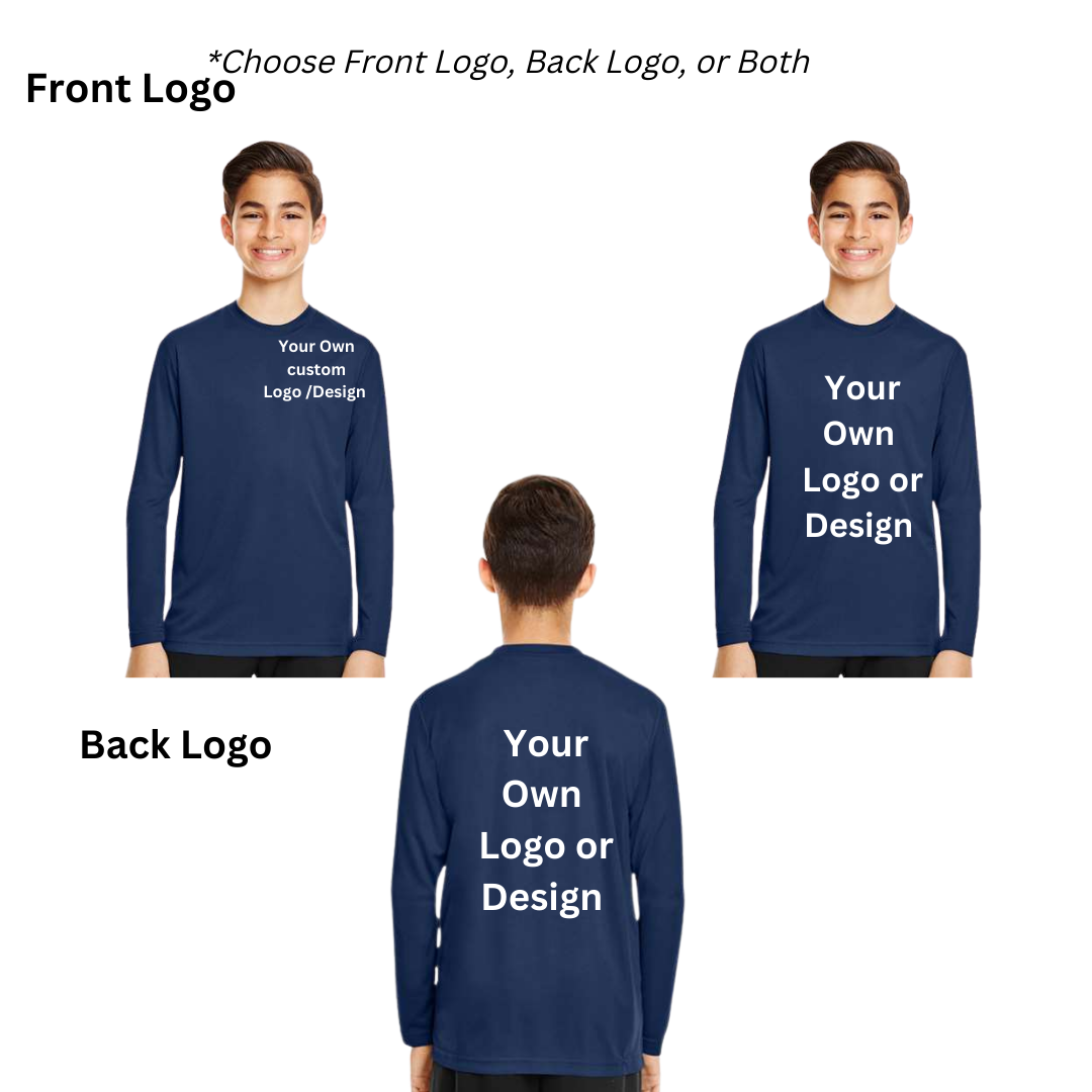 Youth Performance Long Sleeve T-Shirts