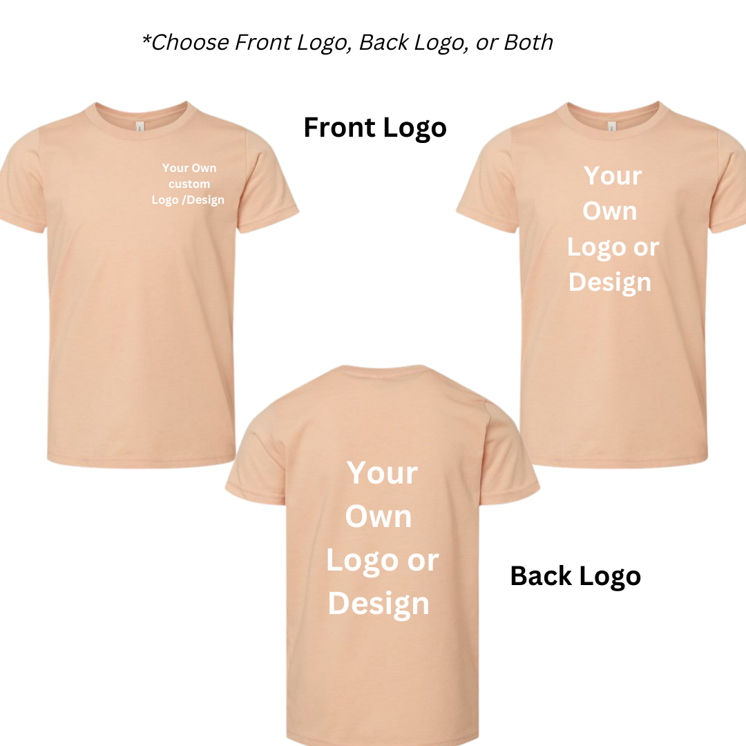 Custom Youth CVC Jersey T-Shirt