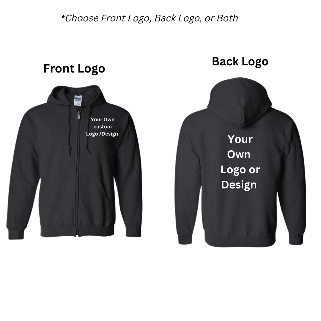 Custom Zip-Up Hoodies