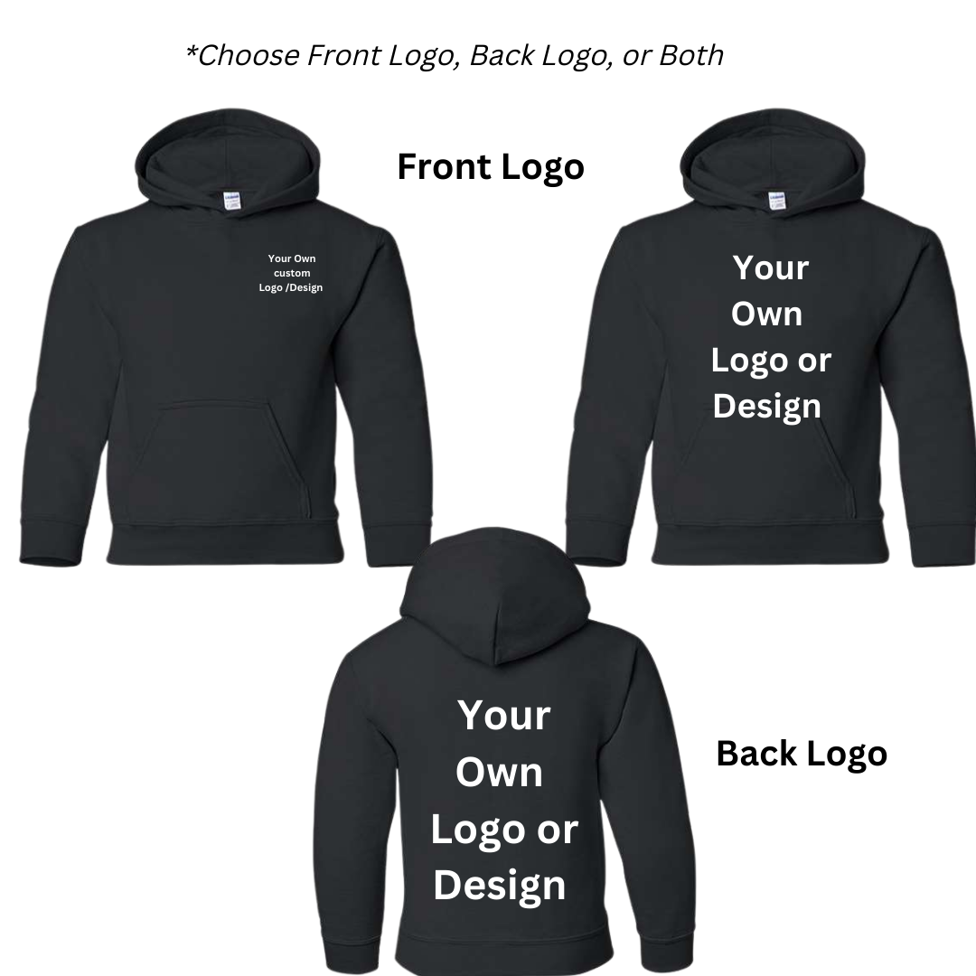 YOUTH CUSTOM 50/50 HOODIES