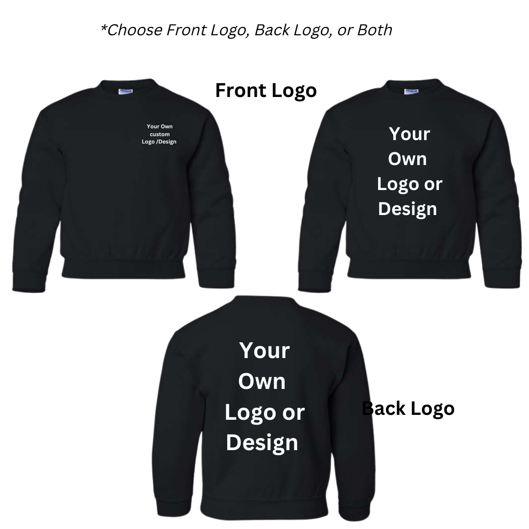 YOUTH Custom Crewneck Sweatshirts