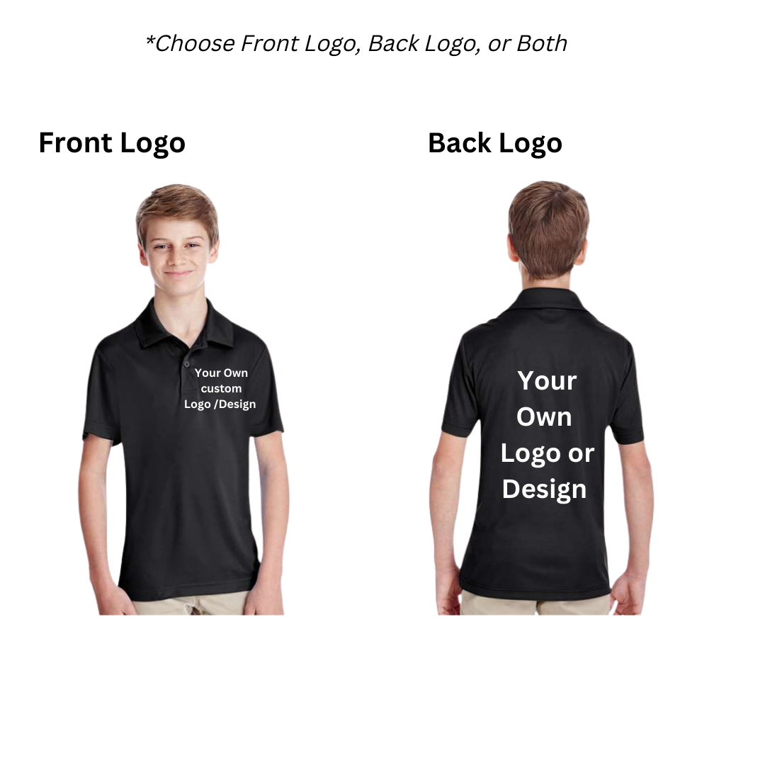 Custom Youth Performance Polos