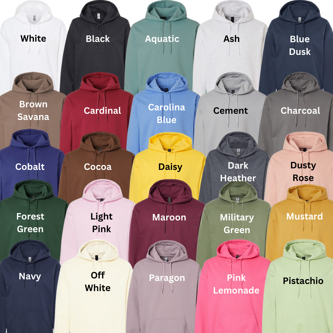 Custom Adult Softstyle Midweight Hoodie