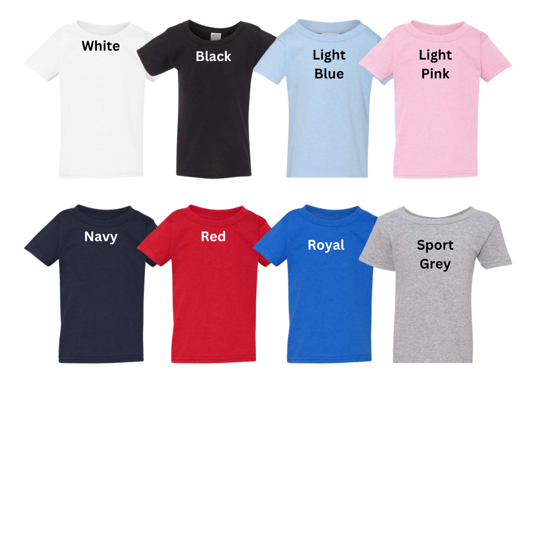 Custom Toddler Heavy Cotton T-Shirt