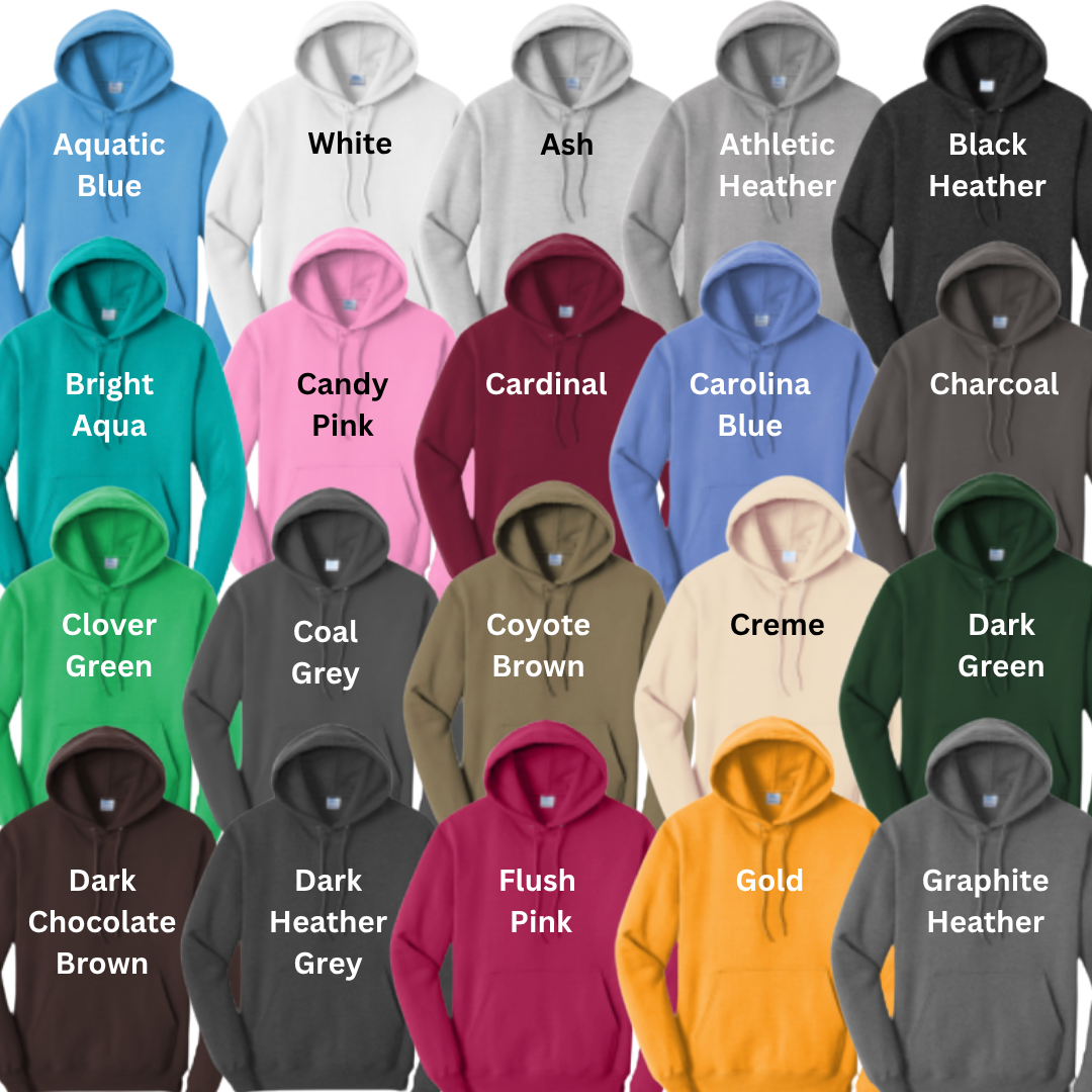 Custom Adult Core Fleece Hoodie