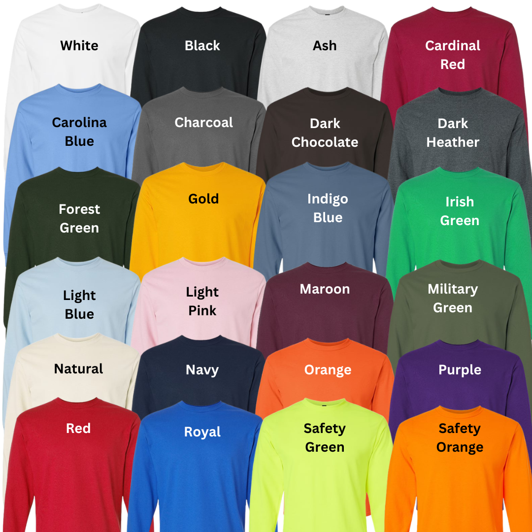 Custom Adult Ultra Cotton Long Sleeve T-Shirt