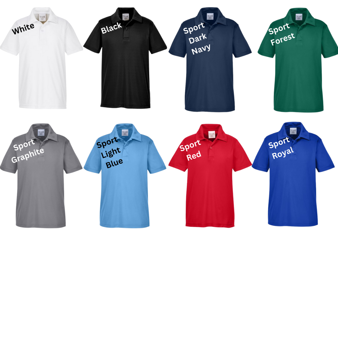 Custom Youth Performance Polos
