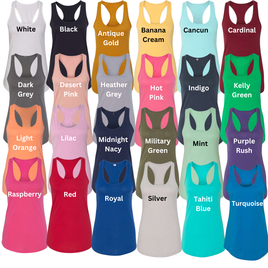 Custom Ladies Jersey Racerback Tank Tops