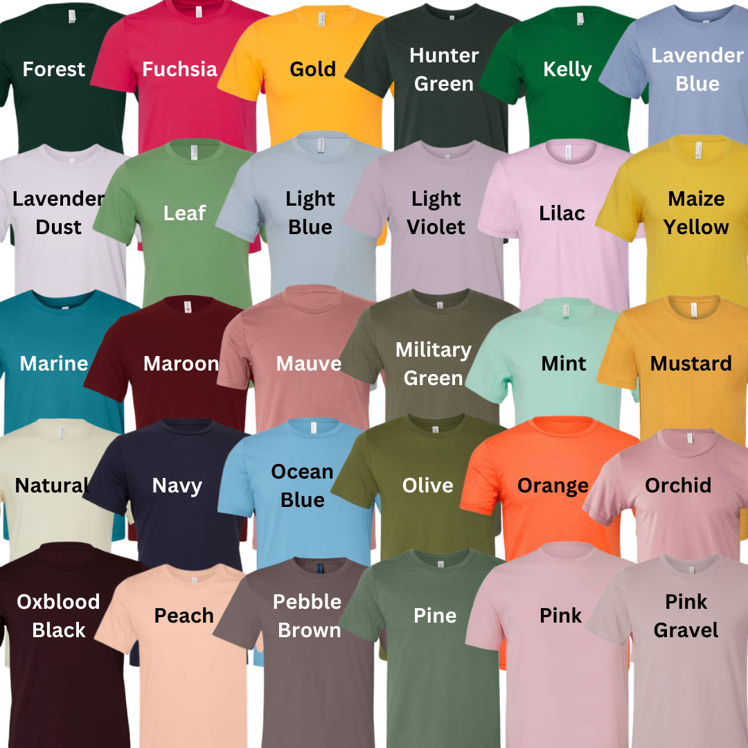 Custom Adult Jersey T-Shirt