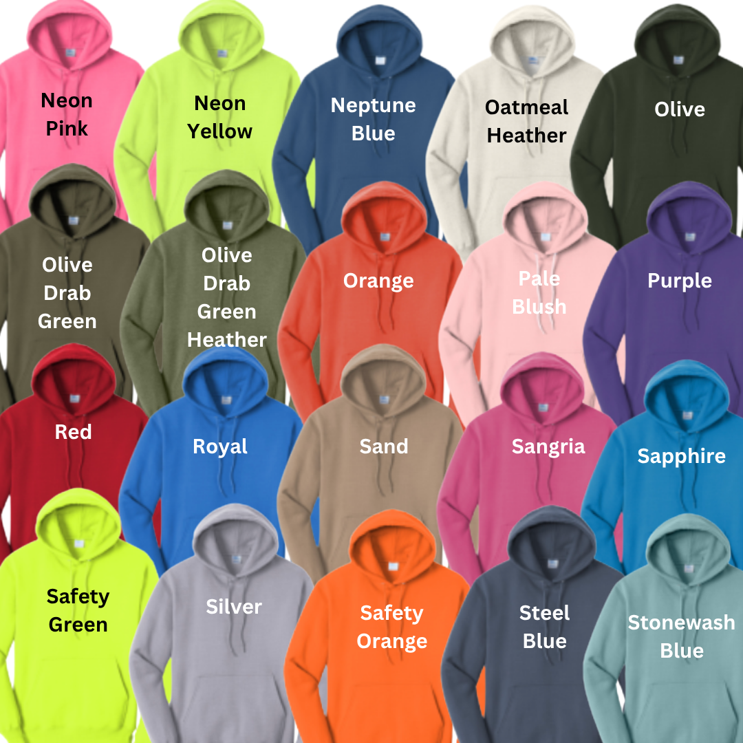Custom Adult Core Fleece Hoodie