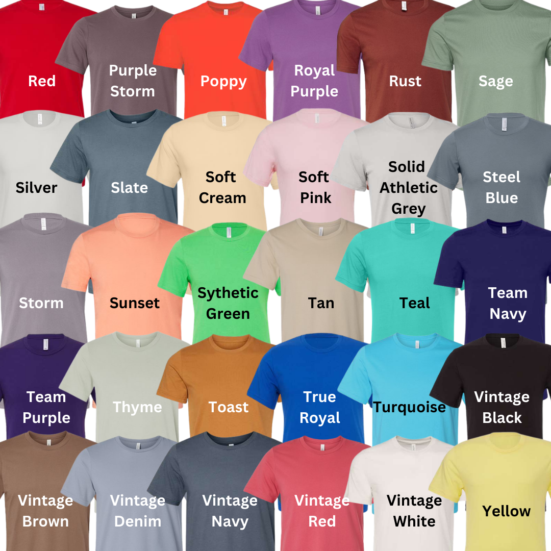 Custom Adult Jersey T-Shirt