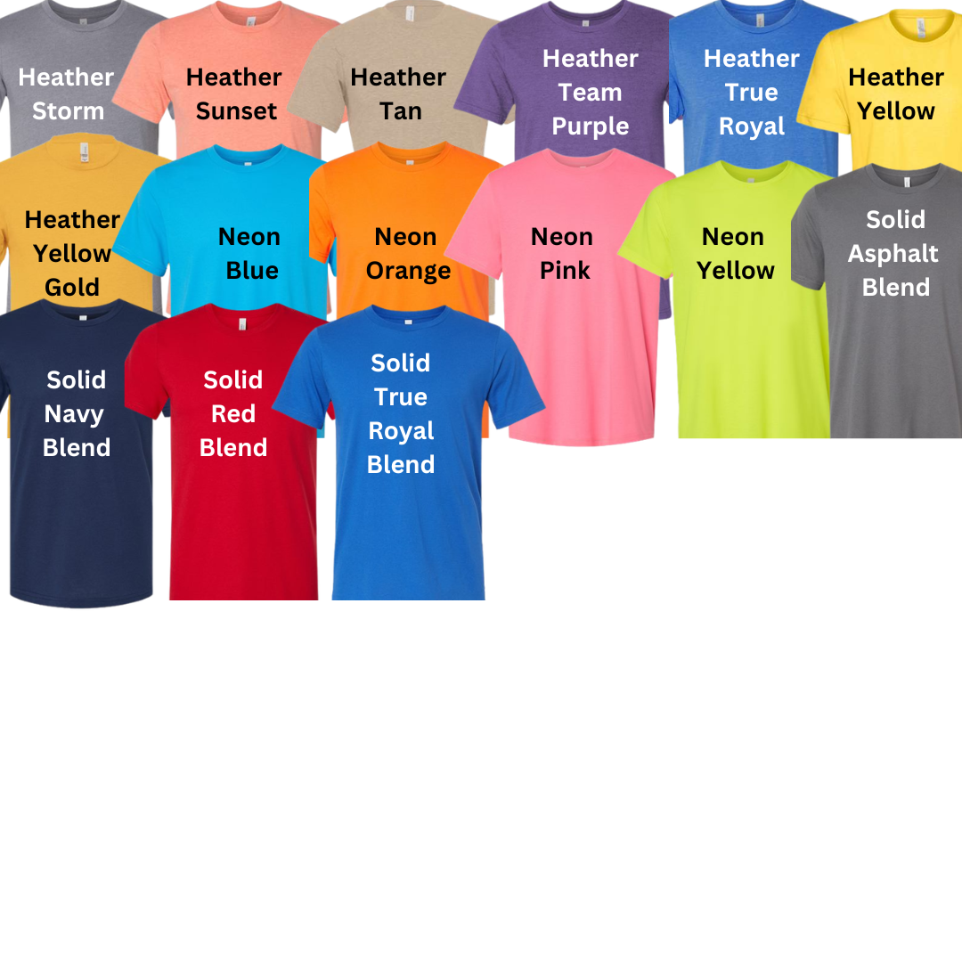 Custom Adult CVC Jersey T-Shirt