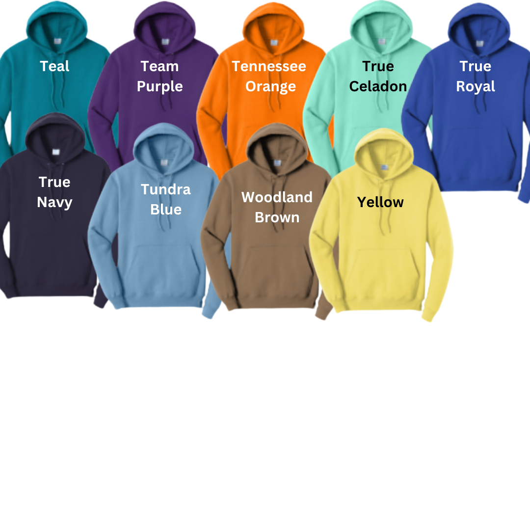 Custom Adult Core Fleece Hoodie