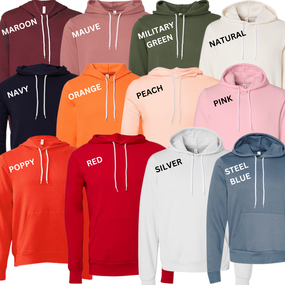 ADULT Custom Fleece-Lined Hoodies