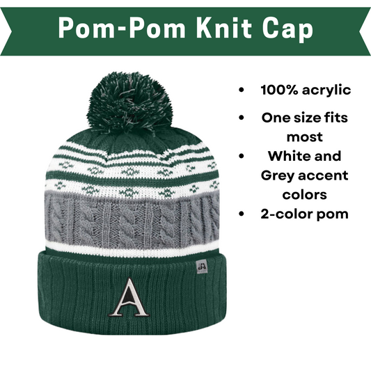 AGAPE Pom-Pom Knit Cap