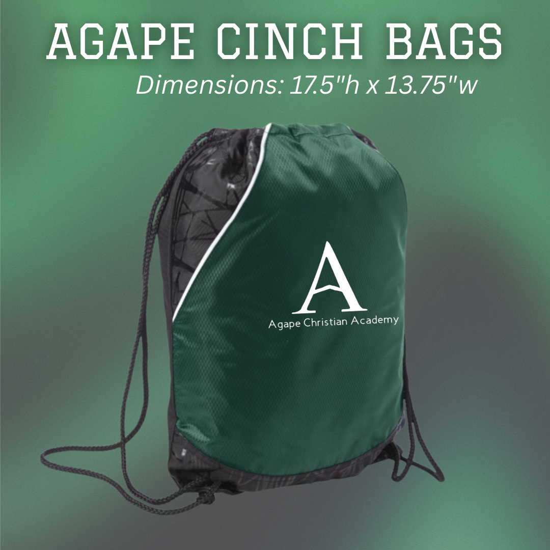 AGAPE CINCH BAG