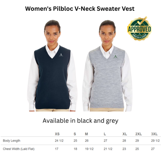 AGAPE Women's Pibloc V-Neck Sweater Vest