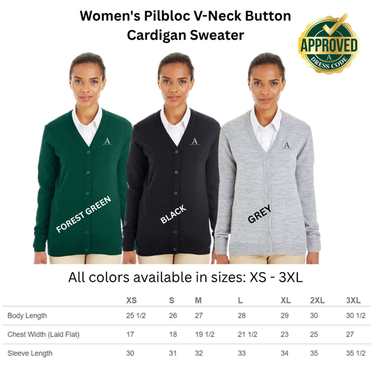 AGAPE Women's Pibloc V-Neck Cardigan button-up Sweaters
