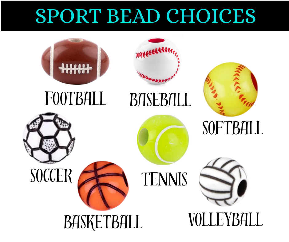 Custom Sports Personalized Keychains