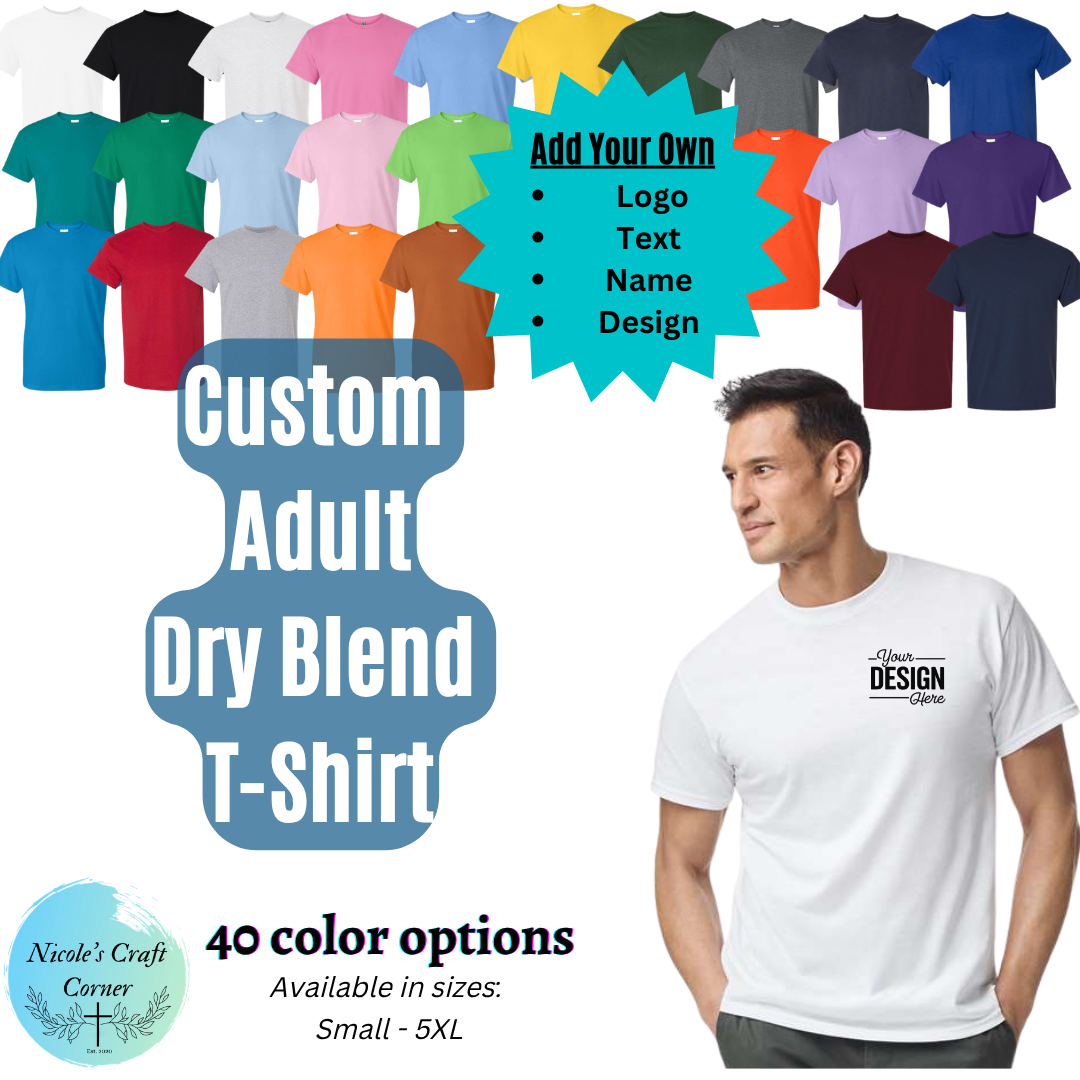 Custom Adult Dryblend T-Shirt
