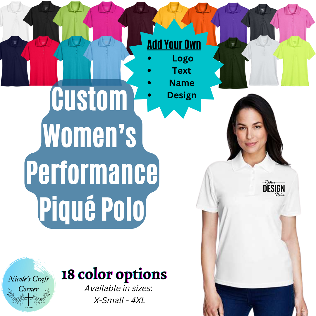 Custom Women's Origin Performance Piqué Polo