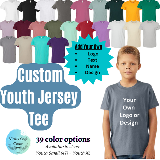 Youth Custom Jersey T-Shirt