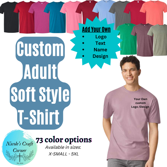Adult Custom Softstyle T-Shirts