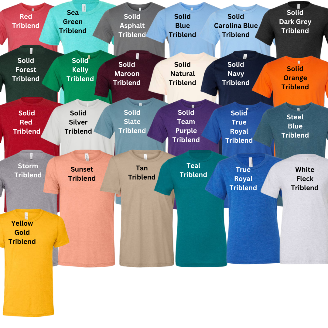Custom Triblend T-Shirt