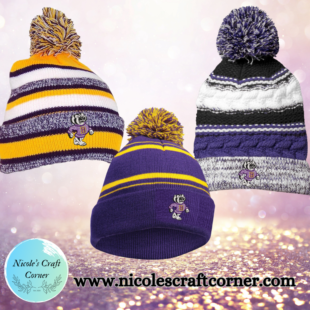 Berkshire Spirit Winter Pom-Pom Beanies