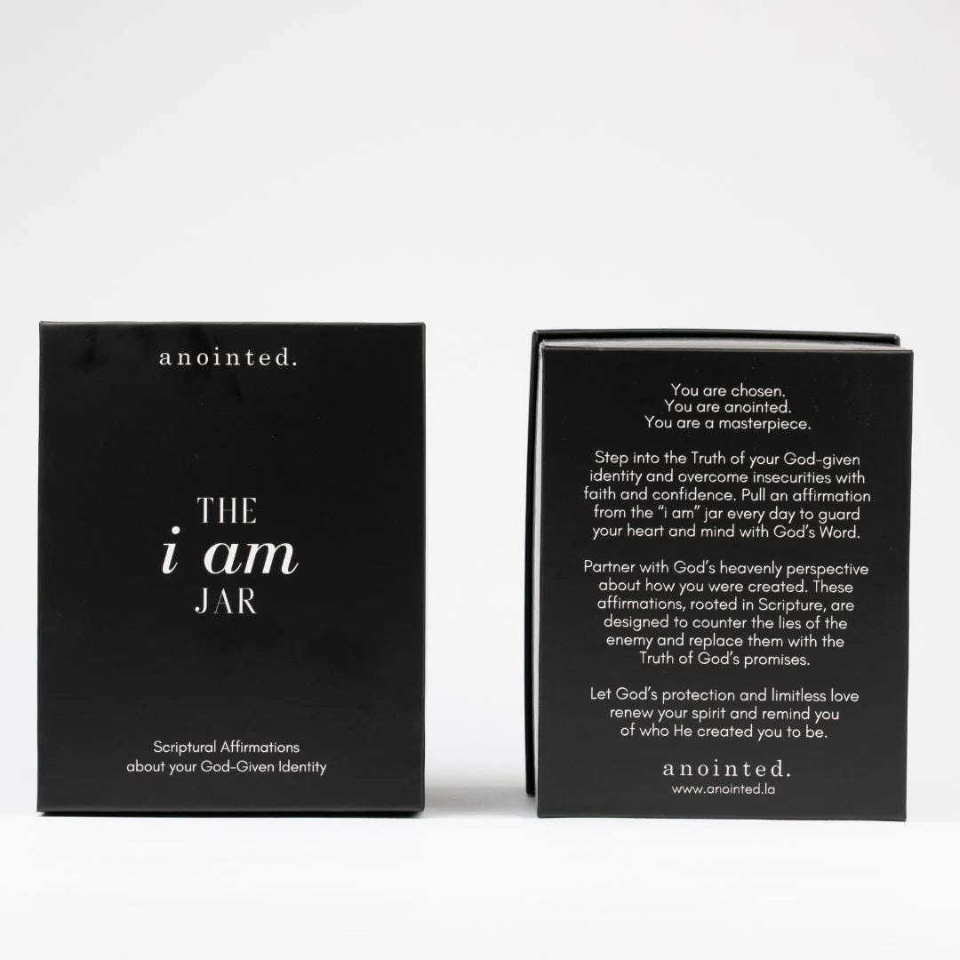 I AM Scripture Affirmation Jar – Our Identity | ANOINTED LA