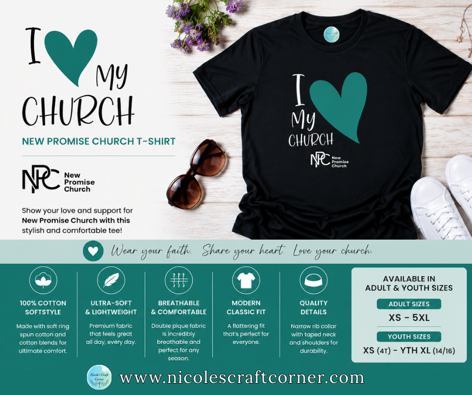 I ♥ My Church – New Promise Church T-Shirt