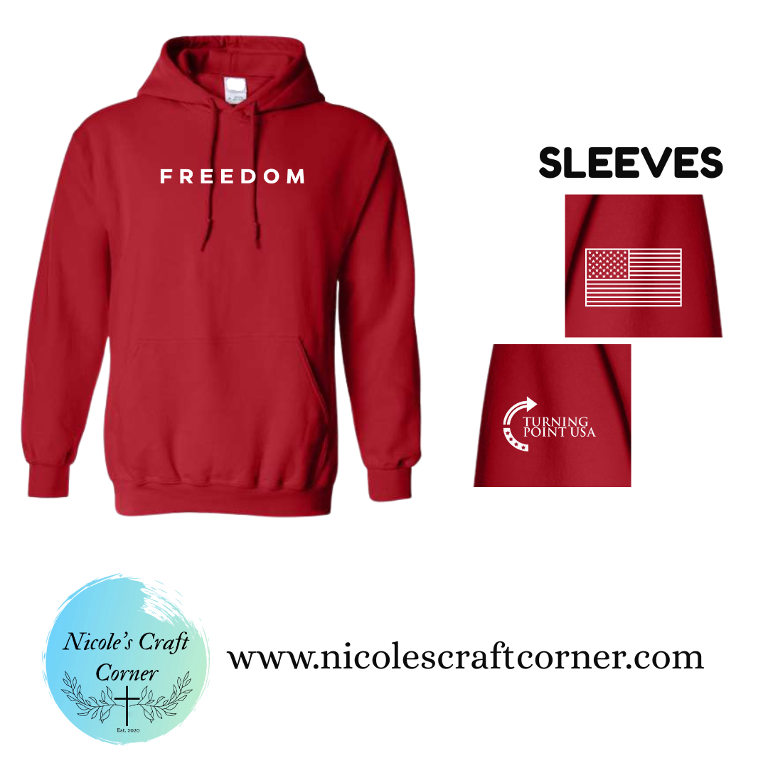 Charlie Kirk FREEDOM Hoodies