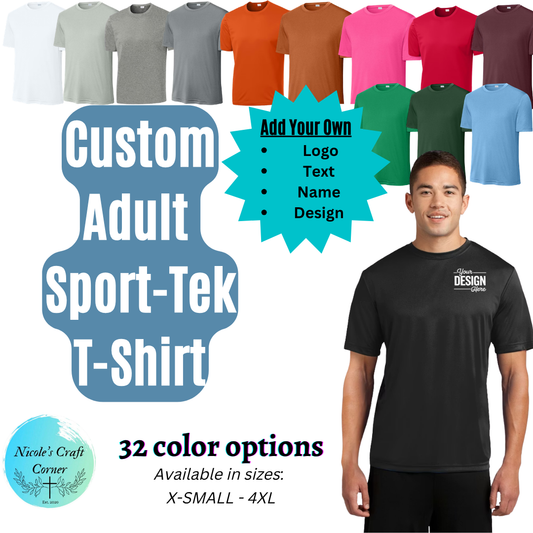 Custom Adult  Sport-Tek T-Shirt