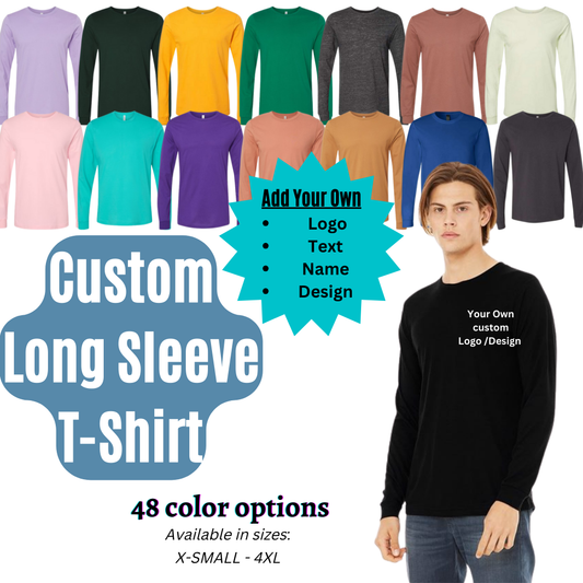 Adult long-sleeve Jersey T-shirts