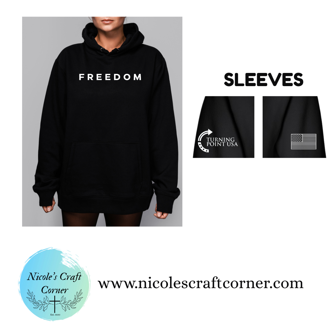 Charlie Kirk FREEDOM Hoodies
