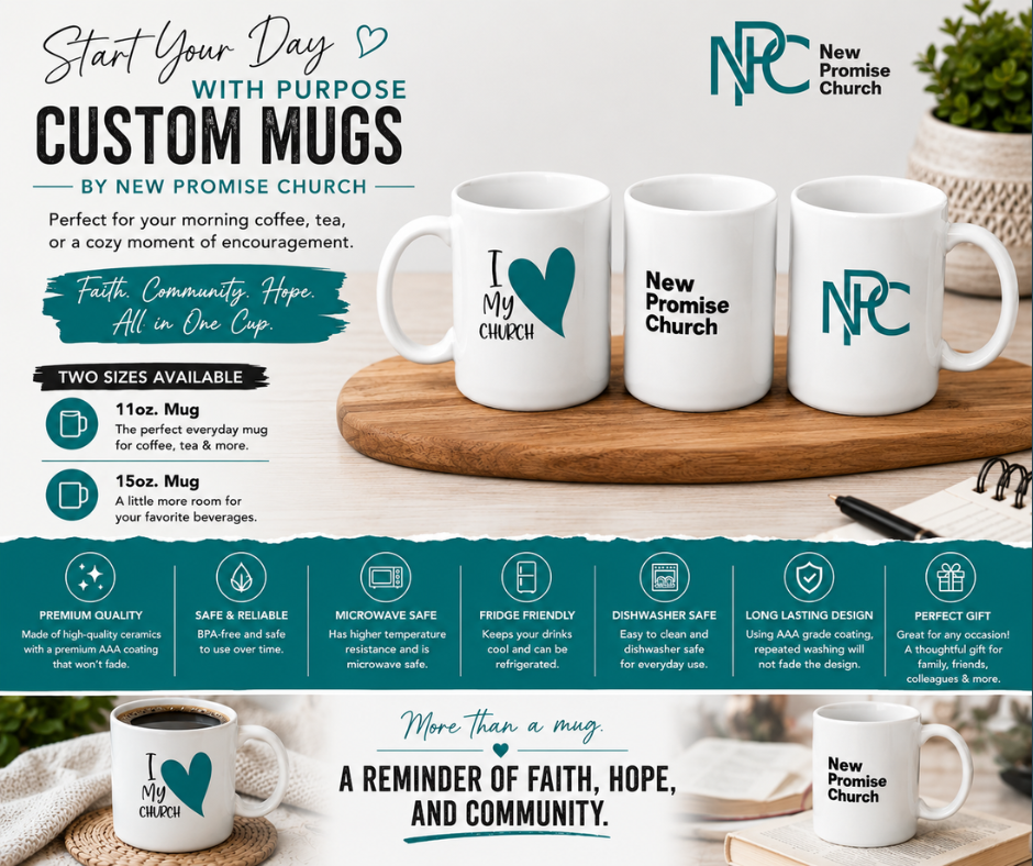 New Promise Church Custom Ceramic Mugs