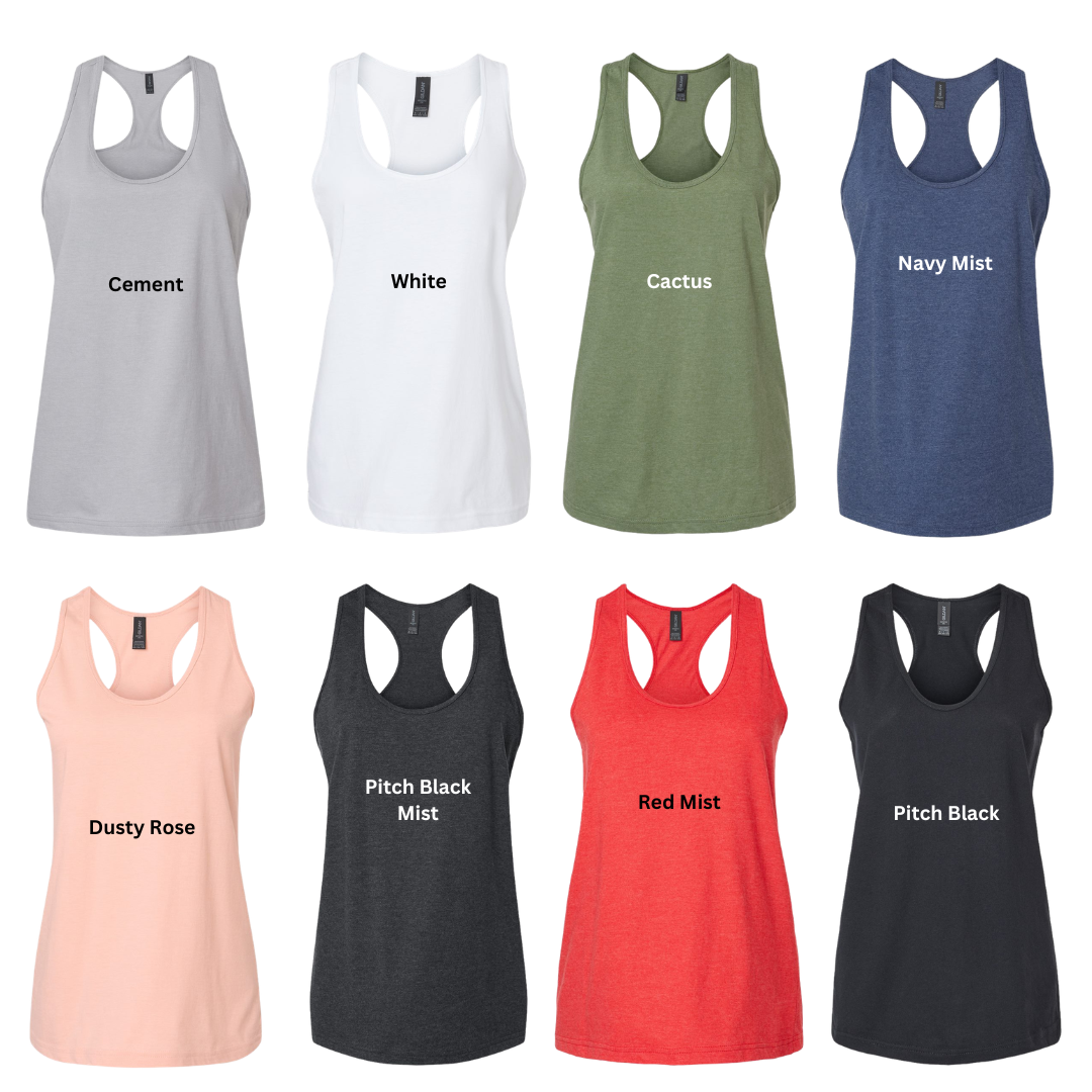 Women's Softstyle CVC Racerback Tank Top